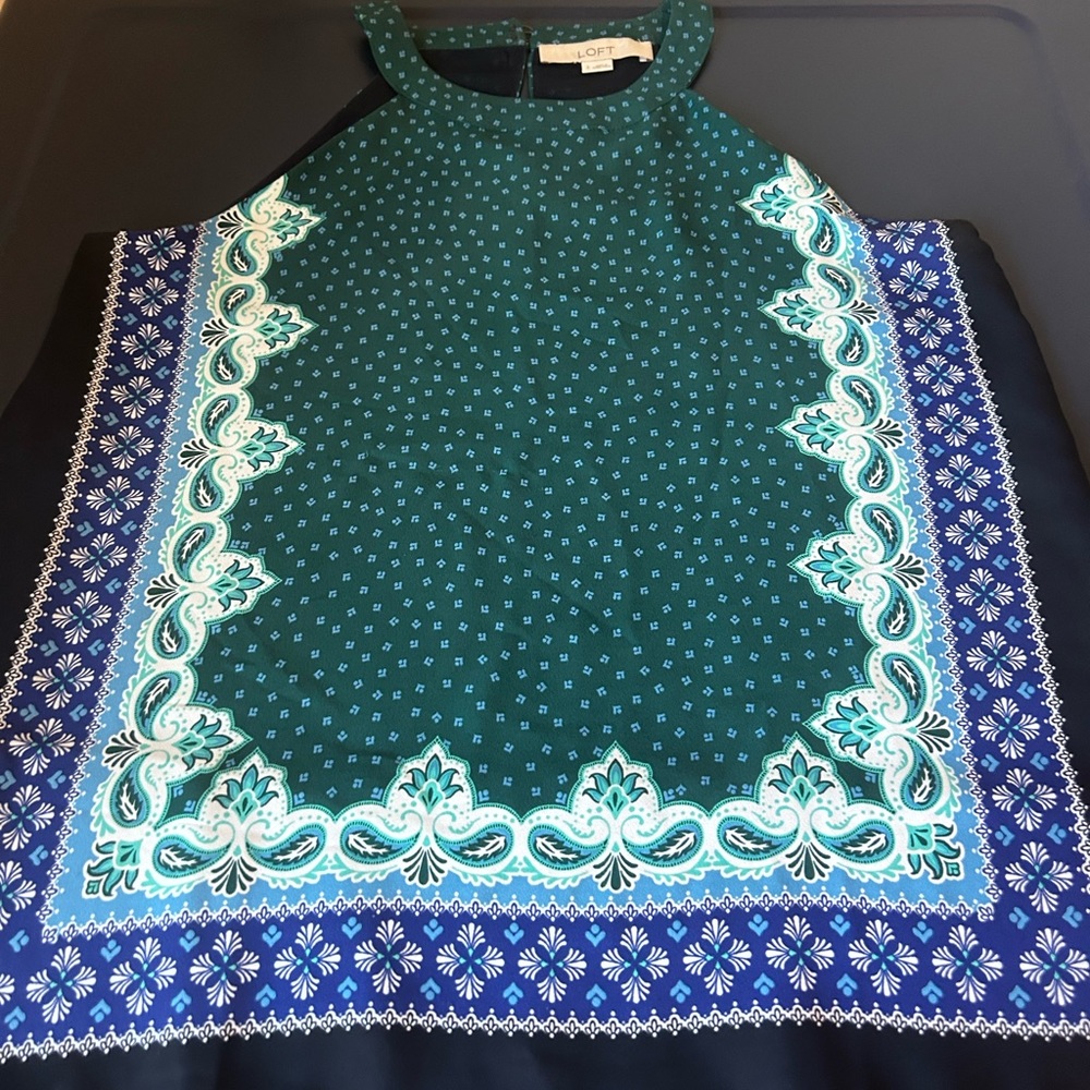 Fun print blouse from Loft